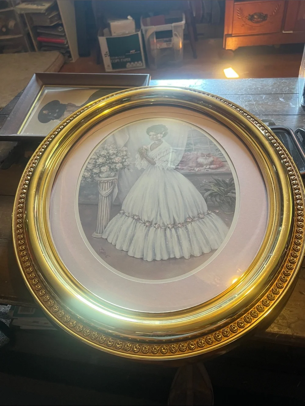 Vintage pretty lady